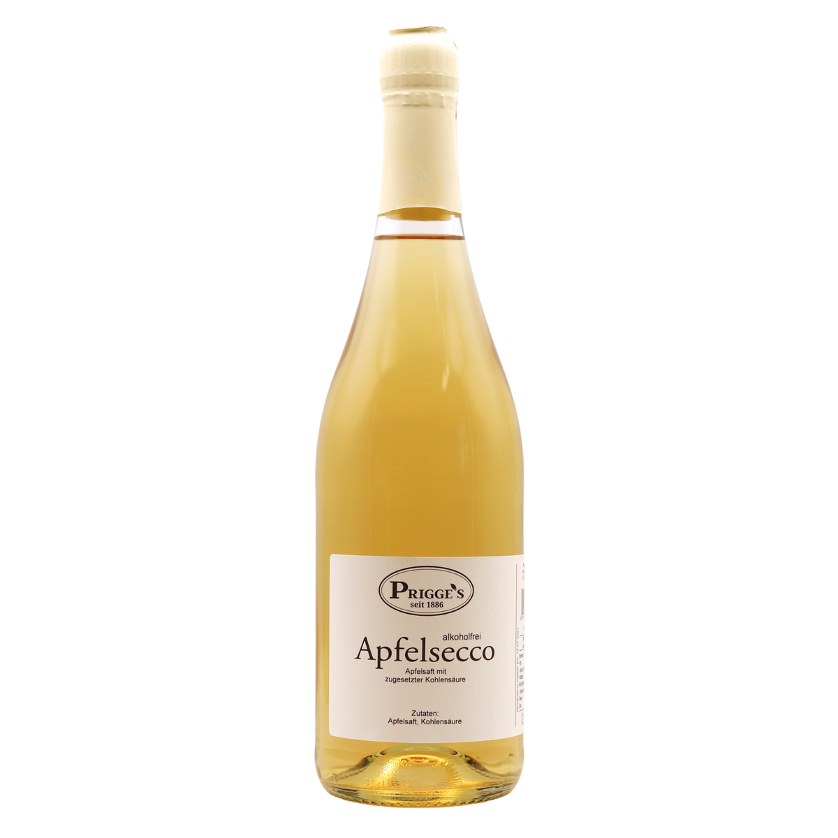 Prigge's Apfelsecco alkoholfrei | Feinherb & spritzig