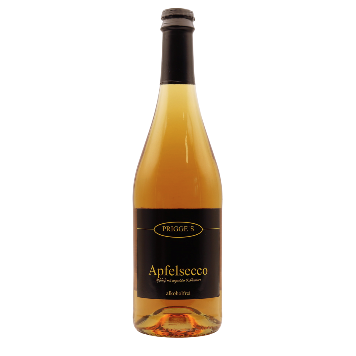 Prigge's Apfelsecco ohne Alkohol – Süßlich
